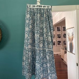 Grace MIDI Skirt in Cala Azul. Marea by Liz Joy - size s